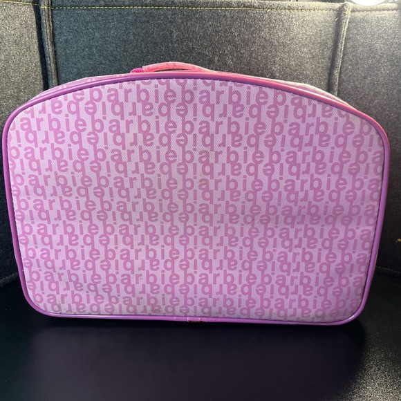 Barbie Y2K RARE Girls Luggage‎ Travel Bag 2004 Pink Mattel - Picture 6 of 13